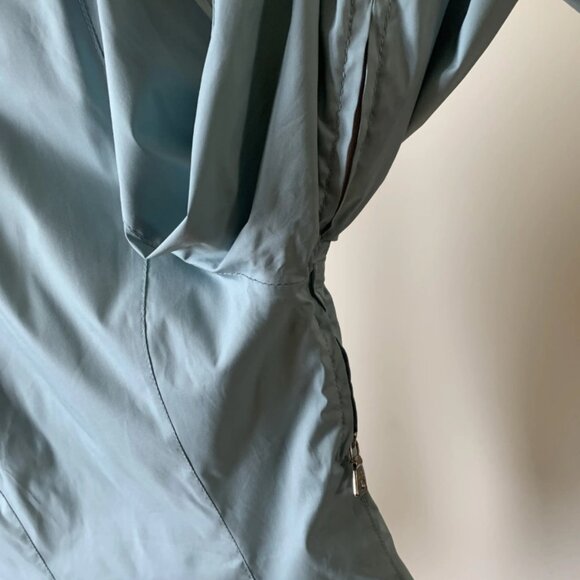 SKY BLUE PRADA SPORT OVERSHIRT - Picture 3 of 10